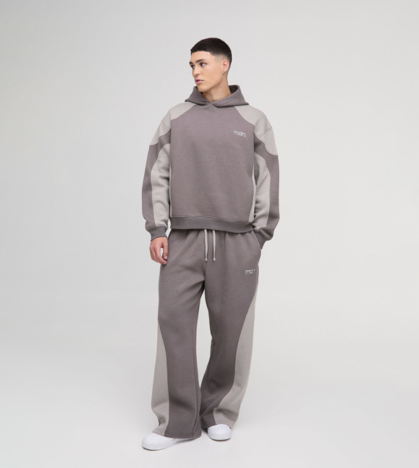 بوهو مان  matching-sets - رمادي Co-Ord Set