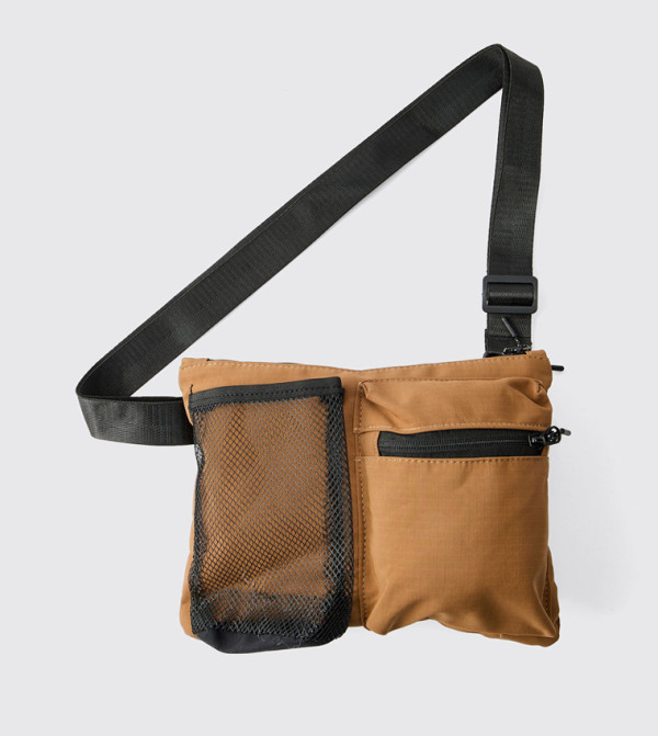 boohooMAN - Outlet - Tan Cross Body & Sling Bags