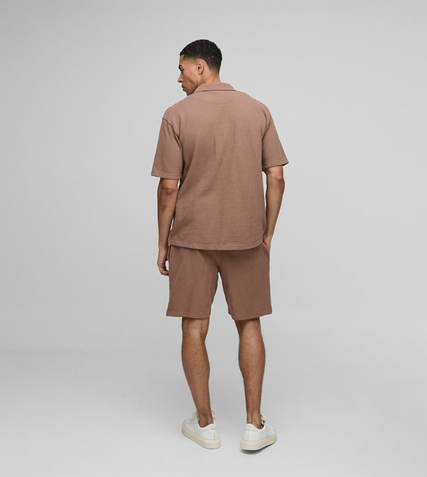 بوهو مان - اوتليت  matching-sets - بني  Co-Ord Set