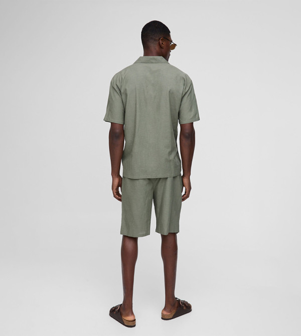 boohooMAN - Outlet  Co-Ord Set - Green Co-Ord Set