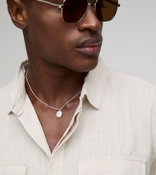 boohooMAN  Shirts - Natural Casual Shirts