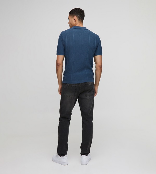 boohooMAN  - Blue Polo T-shirts