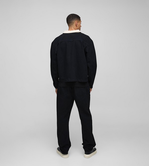 boohooMAN  Denim Jackets - Black Denim Jackets