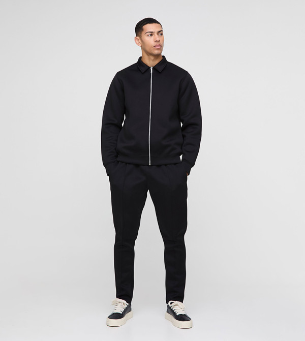 boohooMAN - Outlet  Co-Ord Set - Black Co-Ord Set