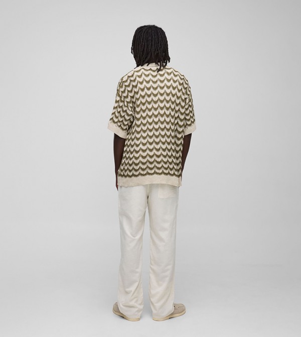 boohooMAN  Pants & Chinos - Natural Casual Pants