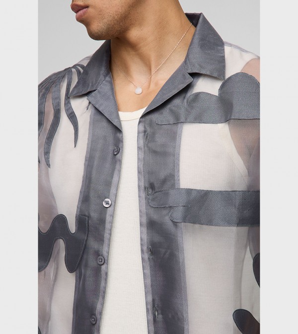 boohooMAN boohooMAN - Dark Grey Casual Shirts