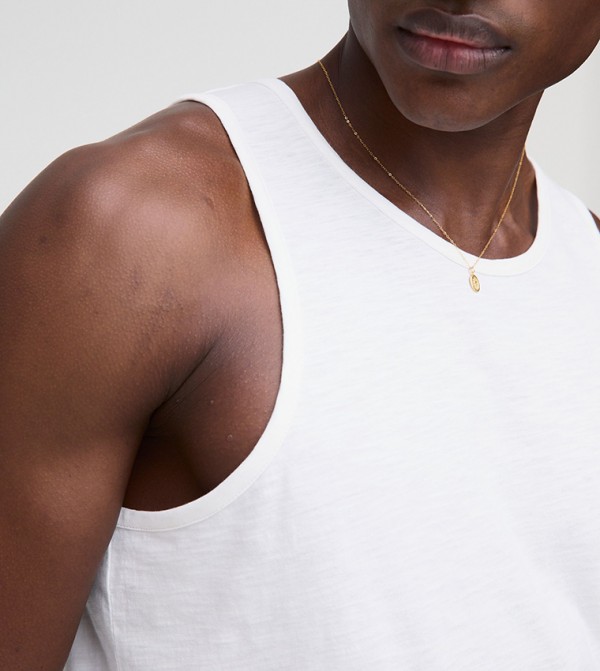boohooMAN  Vests - White Vests