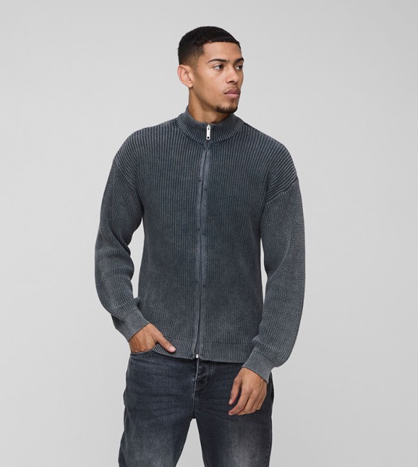boohooMAN  Sweaters & Cardigans - Black Sweaters