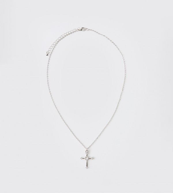 boohooMAN  Jewellery - Silver Necklaces & Pendants