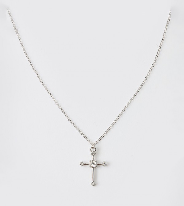 boohooMAN  Jewellery - Silver Necklaces & Pendants