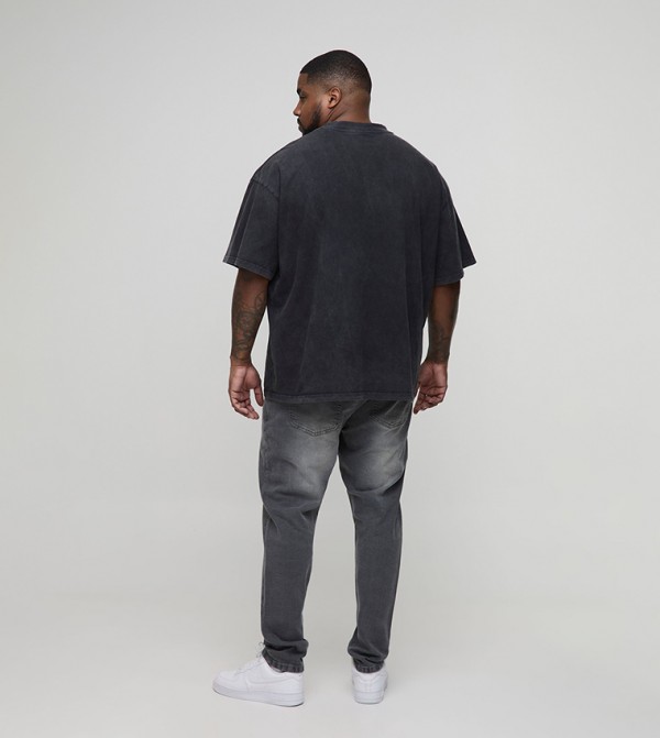 boohooMAN Skinny Jeans - Grey Skinny Jeans