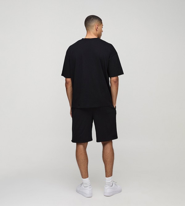 بوهو مان  - أسود Co-Ord Set