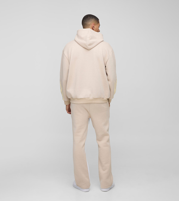 boohooMAN - Outlet  matching-sets - Beige Co-Ord Set