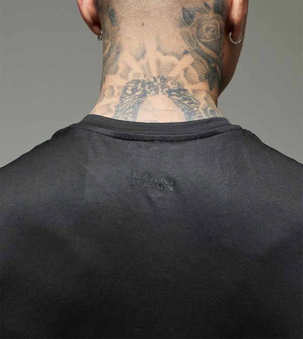 boohooMAN  Sportswear - Black T-Shirts & Vests