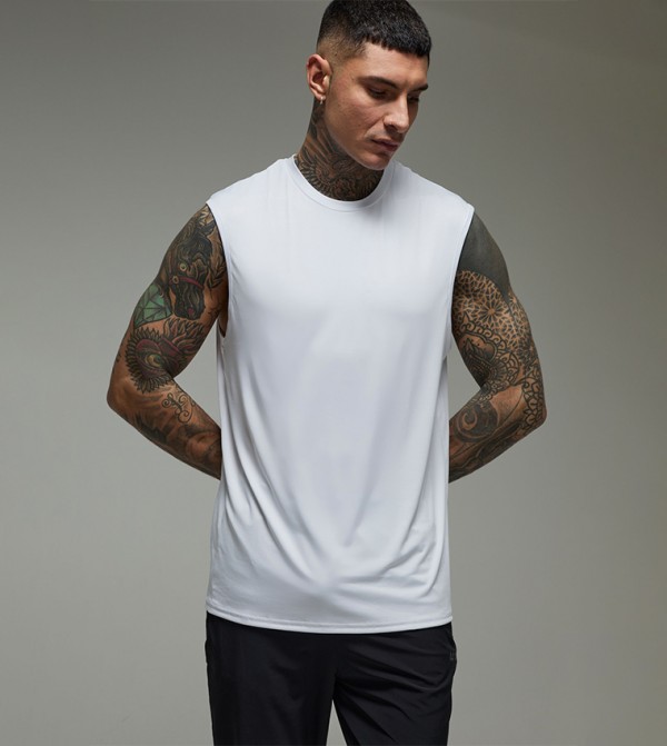 boohooMAN - Outlet boohooMAN - Outlet - White T-Shirts & Vests