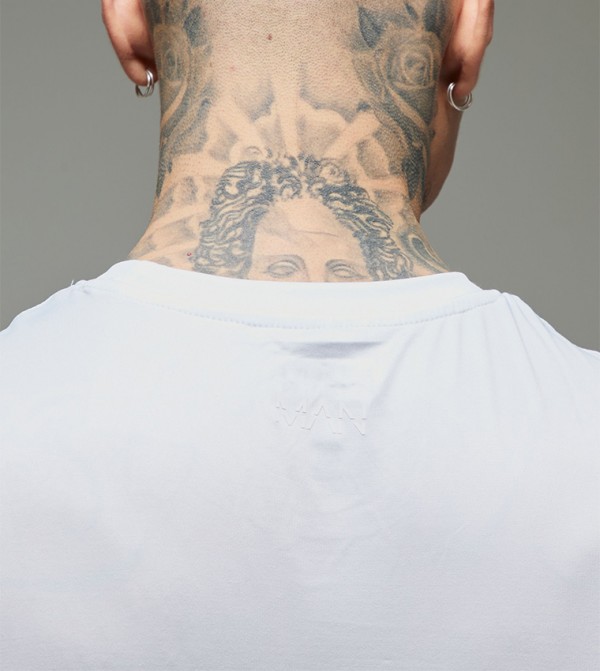 boohooMAN - Outlet boohooMAN - Outlet - White T-Shirts & Vests
