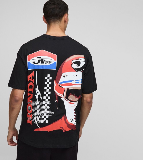 boohooMAN  - Black Casual T-Shirts