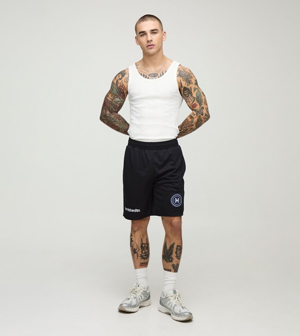 boohooMAN boohooMAN - Black Casual Shorts