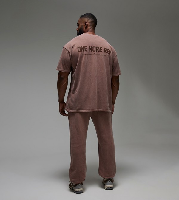 boohooMAN Joggers - Brown Joggers
