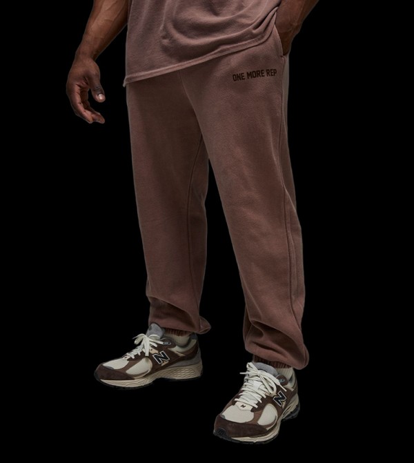 boohooMAN Joggers - Brown Joggers