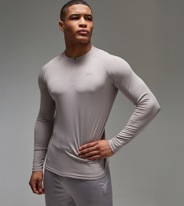 boohooMAN  - Grey T-Shirts & Vests