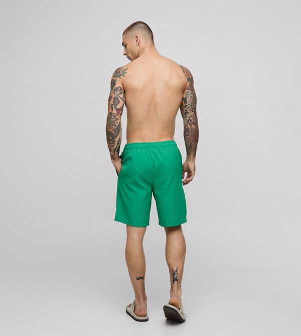 boohooMAN  Swimwear - Green Bottoms