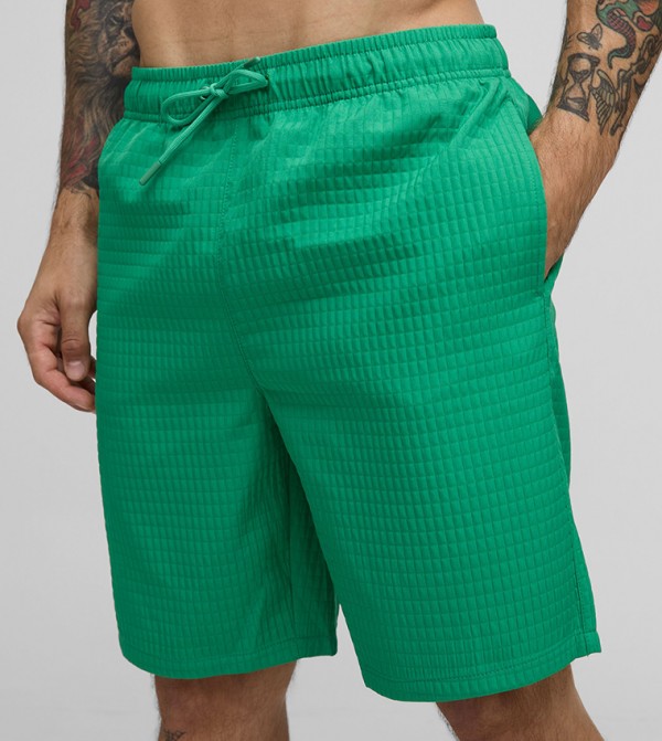 boohooMAN  Swimwear - Green Bottoms