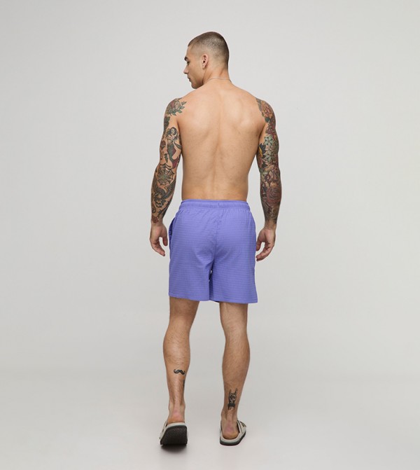 boohooMAN  Swimwear - Purple Bottoms