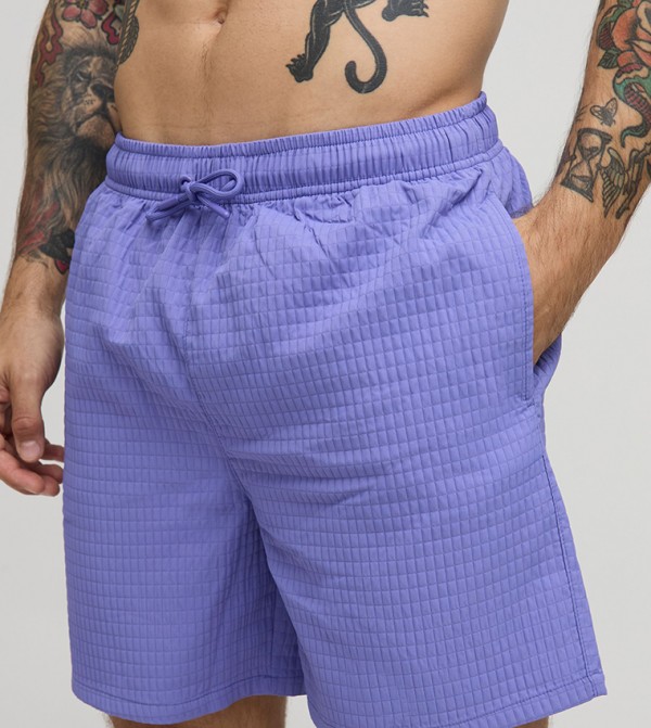 boohooMAN  Swimwear - Purple Bottoms