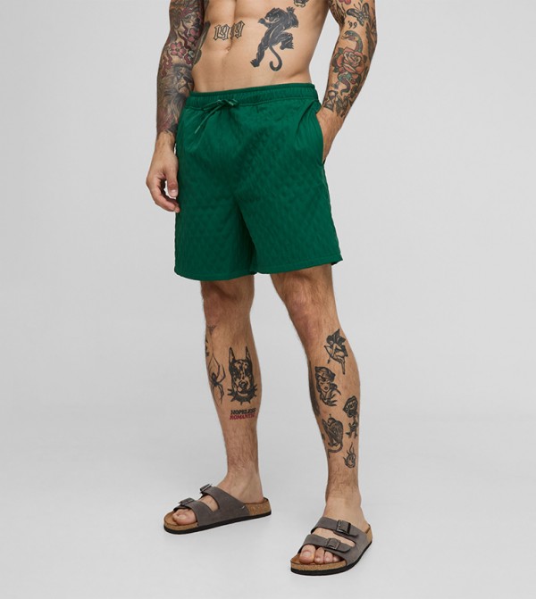 boohooMAN  Swimwear - Green Bottoms