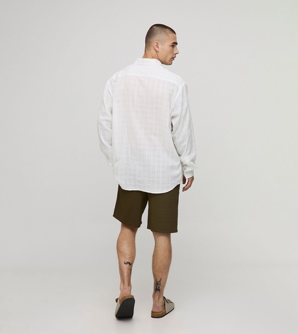 بوهو مان  ملابس سباحة - زيتي  Bottoms