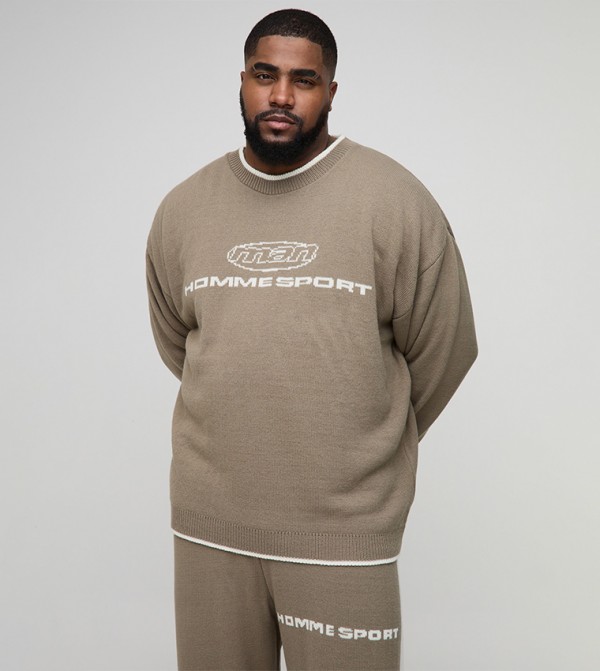 boohooMAN  Track Suit - Beige Track Suits