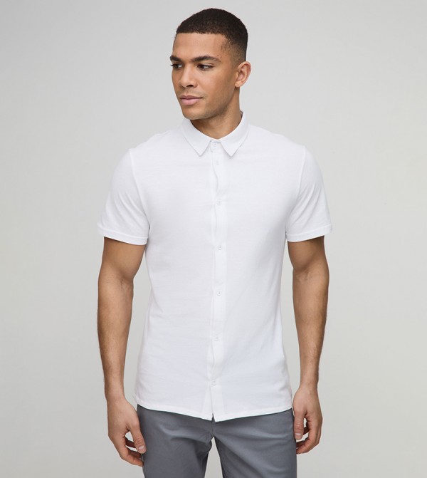 boohooMAN  - White Casual Shirts