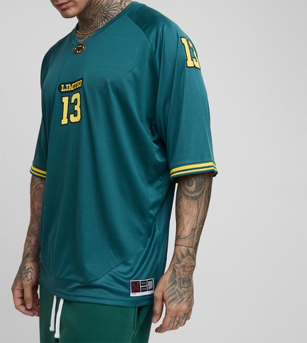 boohooMAN Sportswear - Green T-Shirts & Vests