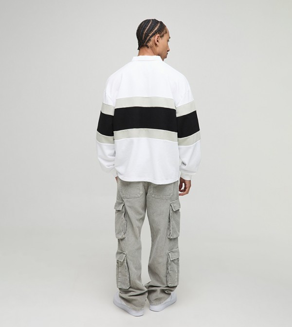 boohooMAN  Pants & Chinos - Green Cargos