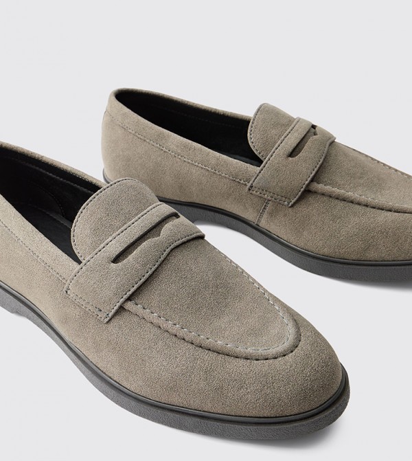 boohooMAN  Loafers & Moccasins - Grey undefined