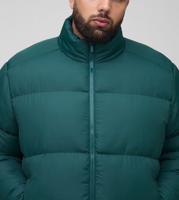 boohooMAN boohooMAN - Teal Puffer Jackets