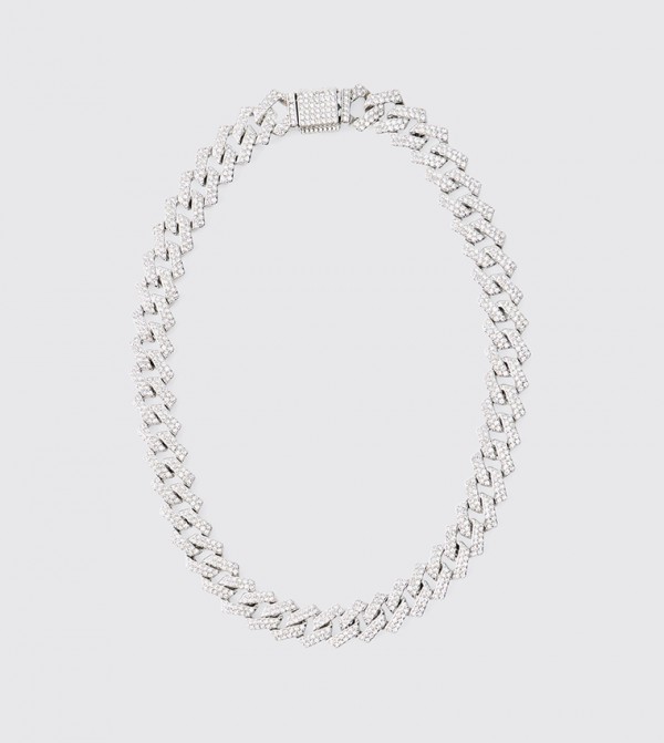 boohooMAN  Jewellery - Silver Necklaces & Pendants