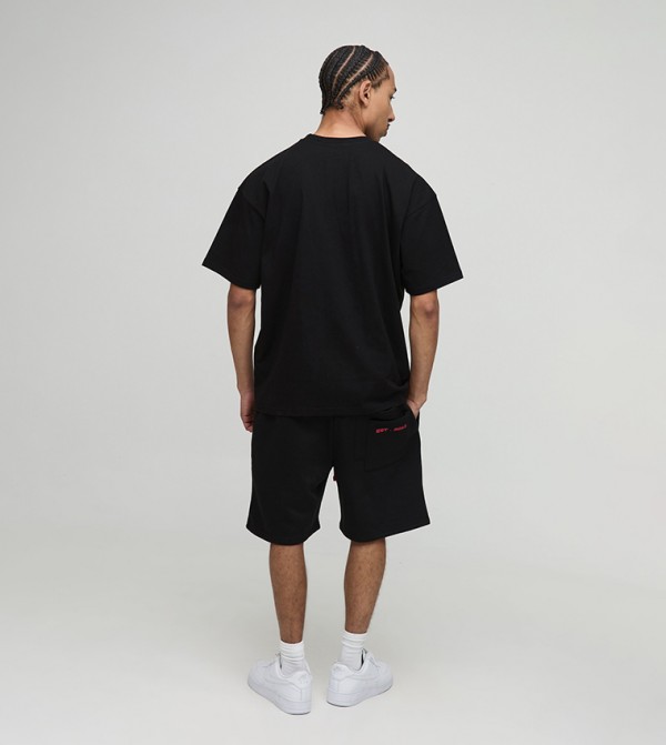 boohooMAN boohooMAN - Black Co-Ord Set