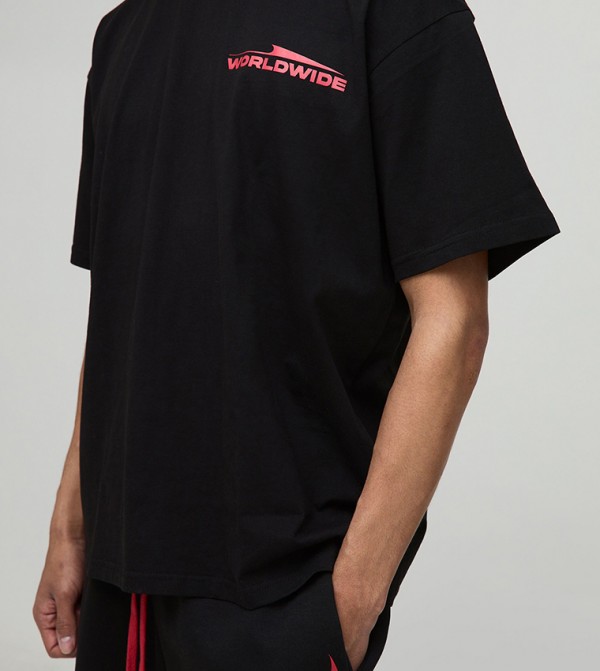 boohooMAN boohooMAN - Black Co-Ord Set