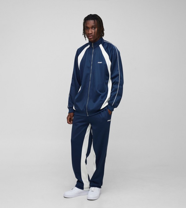 boohooMAN  Track Suit - Navy Track Suits