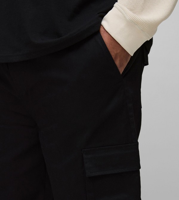 boohooMAN boohooMAN - Black Cargos