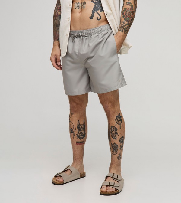 boohooMAN  Swimwear - Dark Grey Bottoms