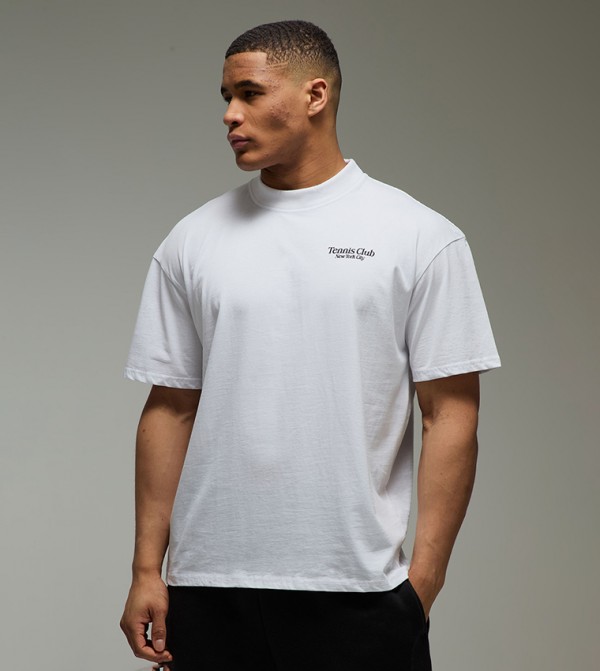 boohooMAN  - White T-Shirts & Vests