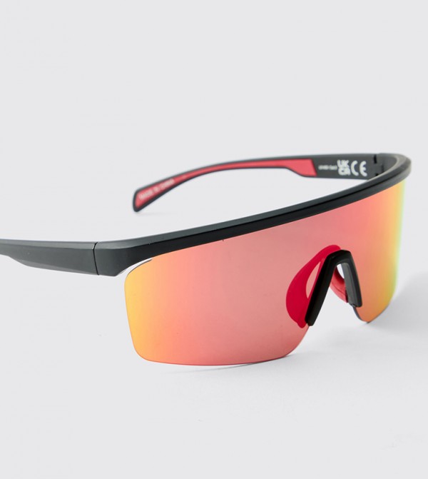 boohooMAN  Sunglasses - Orange undefined