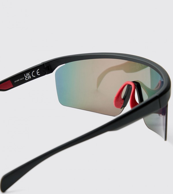 boohooMAN  Sunglasses - Orange undefined