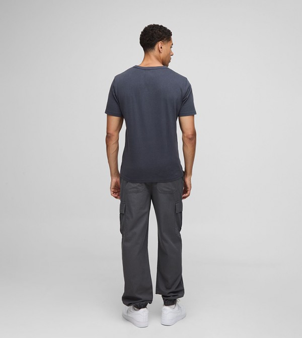 boohooMAN  Cargos - Charcoal Cargos