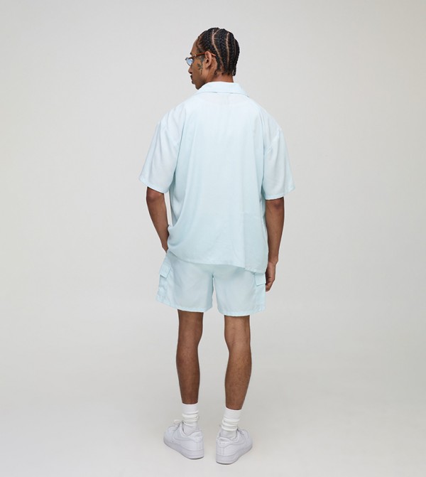boohooMAN  Swimwear - Blue Bottoms