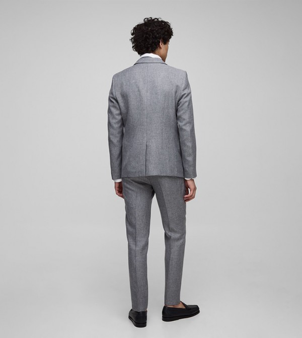 boohooMAN  Jackets & Coats - Grey Blazers