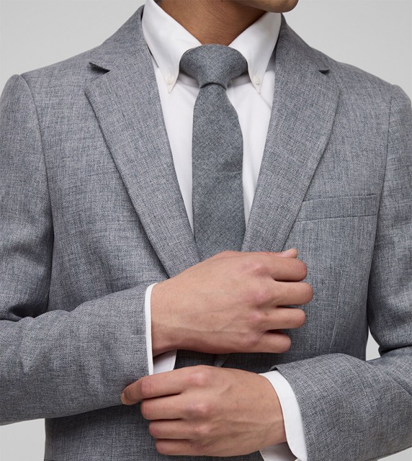 boohooMAN  Jackets & Coats - Grey Blazers